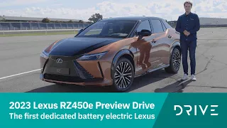 2023 Lexus RZ450e Preview Drive | The First Dedicated Battery Electric Lexus | Drive.com.au