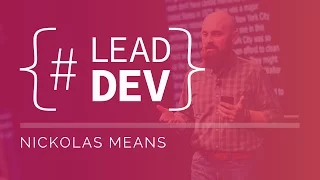 The building built on stilts - Nickolas Means | The Lead Developer New York 2017