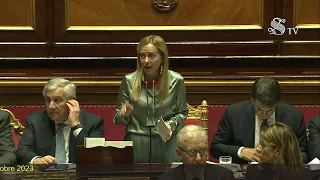Diretta dal Senato, l'intervento di replica di Giorgia Meloni al termine della discussione generale.