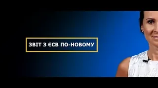 Звіт з ЄСВ по-новому | відеокурс з Тетяною Мойсеєнко