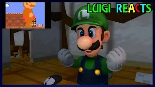 Luigi Reacts to Stupid Mario Bros Remastered