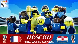 France World Cup Champions 2018 in Lego Football ( Russia 2018 )