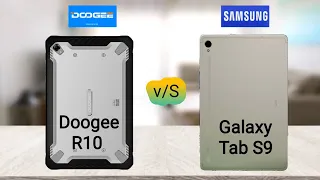 Doogee R10 vs Samsung Galaxy Tab S9 || Samsung Galaxy Tab S9 vs Doogee R10 - Full Review