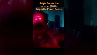 Ralph Breaks the Internet (2018) Ralphzilla Punch Scene.