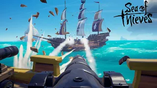 ТЫ НЕ УГАДАЕШЬ, ЧЕМ ЗАКОНЧИЛАСЬ ЭТА БИТВА! НАШЕ ПЕРВОЕ СРАЖЕНИЕ В SEA OF THIEVES