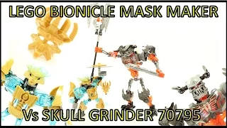 LEGO BIONICLE MASK MAKER Vs SKULL GRINDER 70795 SET UNBOXING & REVIEW