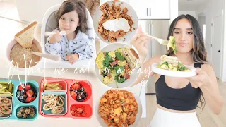 What I Eat In a Day 🌻 Mom & Toddler Meal Ideas 2022