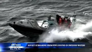 Soviet submarine from WW2 found in Swedish waters