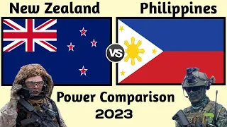 New Zealand vs Philippines Military Power Comparison 2023 | world military power | Newzealand vs