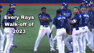 Every Rays walk off of 2023