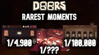 The *RAREST* Moments In Roblox Doors!