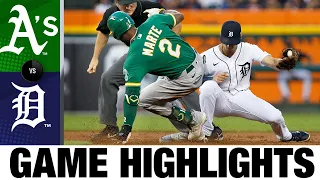 Athletics vs. Tigers Game Highlights (8/31/21) | MLB Highlights