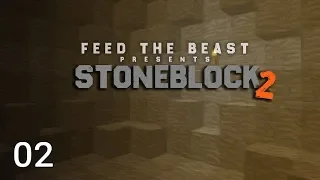 FTB Stoneblock EP2 Explosive Mining and Mob Farm Automation