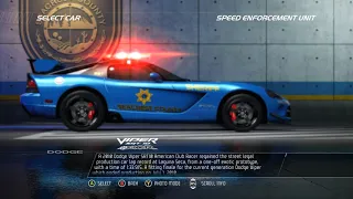 all Speed Enforcement unit engine startup sound - NFS Hot Pursuit 2010