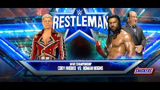 WWE 2K23 Roman Reigns Vs Cody Rhodes - I Tried Legend Difficulty Mode