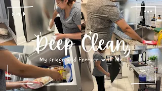 ✨Deep Clean my Fridge and Freezer with Me✨