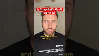 Is Snapchat’s AI gaslighting YOU? 🙄 #shorts #snapchat #myai #ai #chatgpt #aitools #chatbot