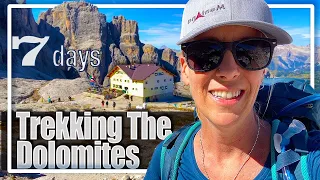 7 Day Trek: What's it like Hiking Hut to Hut on the Alta Via 2 in the Italian Dolomites?
