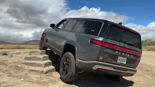 so I took the Rivian R1S to Hungry Valley
