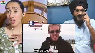 Indians React to PEWDIEPIE B*tch Lasagna (FIRST TIME HEARING)