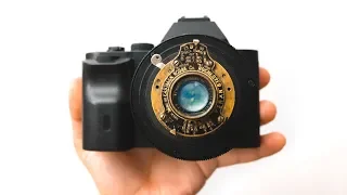 Using a World War 1 Lens to Shoot a Video