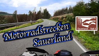 Motorrad Strecken im Sauerland | Teil 2 | MotoVlog