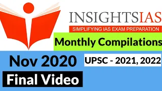 UPSC Monthly Magazine | November 2020 | Insights IAS | Vision IAS | PT 365 | IAS 2021 | Part 4