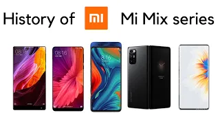 History of Xiaomi Mi Mix series (2016-2021)