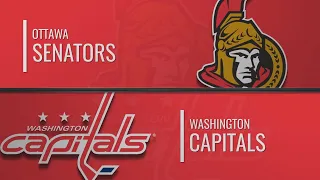 Оттава - Вашингтон | НХЛ обзор матчей 07.01.2020 | Ottawa Senators vs Washington Capitals