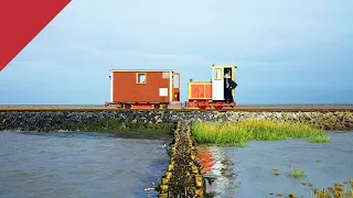 This tiny railroad across the sea has an important job