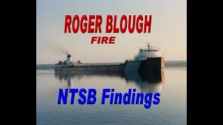 The NTSB report on the Roger Blough fire and disaster