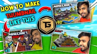 How To Make Thumbnail Like Techno Gamerz (SECRET TRICK) ||