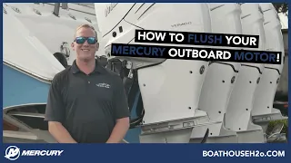 How to Flush Your Mercury Outboard Motor. (Quick & Easy)