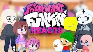 Friday Night Funkin' Mod Characters Reacts | Part 12 | Moonlight Cactus |