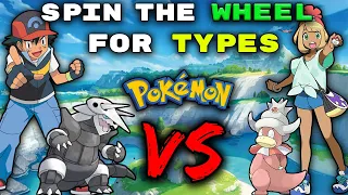 We Spin a Wheel For Pokemon Types...Then we FIGHT! Pokemon Sword
