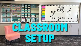 SETTING UP MY BRAND NEW CLASSROOM!