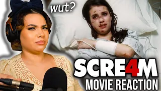 ACTRESS REACTS to SCREAM 4 (2011) First Time Movie Reaction *BETTER THAN YOU REMEMBER?!?*