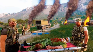 ❗Morning, Russians were Shocked by a Sudden Attack from the Hills by New Ukranian Javelin Arma 3