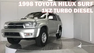 1998 Toyota Hilux Surf SSR-X! 1KZ 4WD Turbo Model!