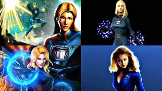Evolution of Invisible Woman in Marvel Ultimate Alliance Games (2006 - 2019)