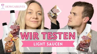 WIR TESTEN LIGHT GOURMET SAUCEN VON MORE - 5 SAUCEN BUNDLE