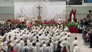 Processione di ingresso della Messa per l'ordinazione episcopale di Mons.Biagio Colaianni