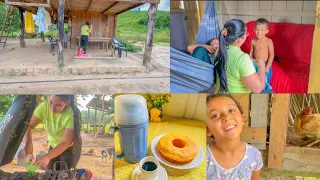 CAFÉ DA MANHÃ ☕//ROTINA DA MANHÃ COM AS CRIANÇAS//brincadeiras //COISAS DA ROÇA