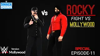 Mammooty vs Yash fight in wwe smackdown|WWE ENTERTAINMENT VIDEO for MOLLYWOOD ACTORS |EPISODE-11