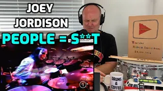 Drum Teacher Reaction: Slipknot | JOEY JORDISON | Drum cam | People=S**t (Live at London 2002)