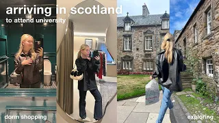 attending university in scotland | dorm shopping & exploring