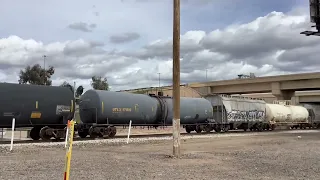 Inbound train enters the yard, Phoenix AZ