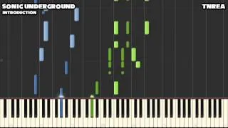 Sonic Underground - Introduction/Opening - Awesome for Piano