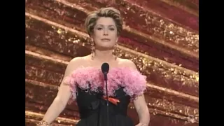 Catherine Deneuve at the 1993 Oscars.