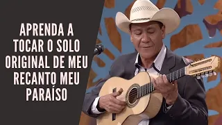 VIDEO AULA SOLO ORIGINAL MEU RECANTO MEU PARAISO (Goiano e Paranaense)